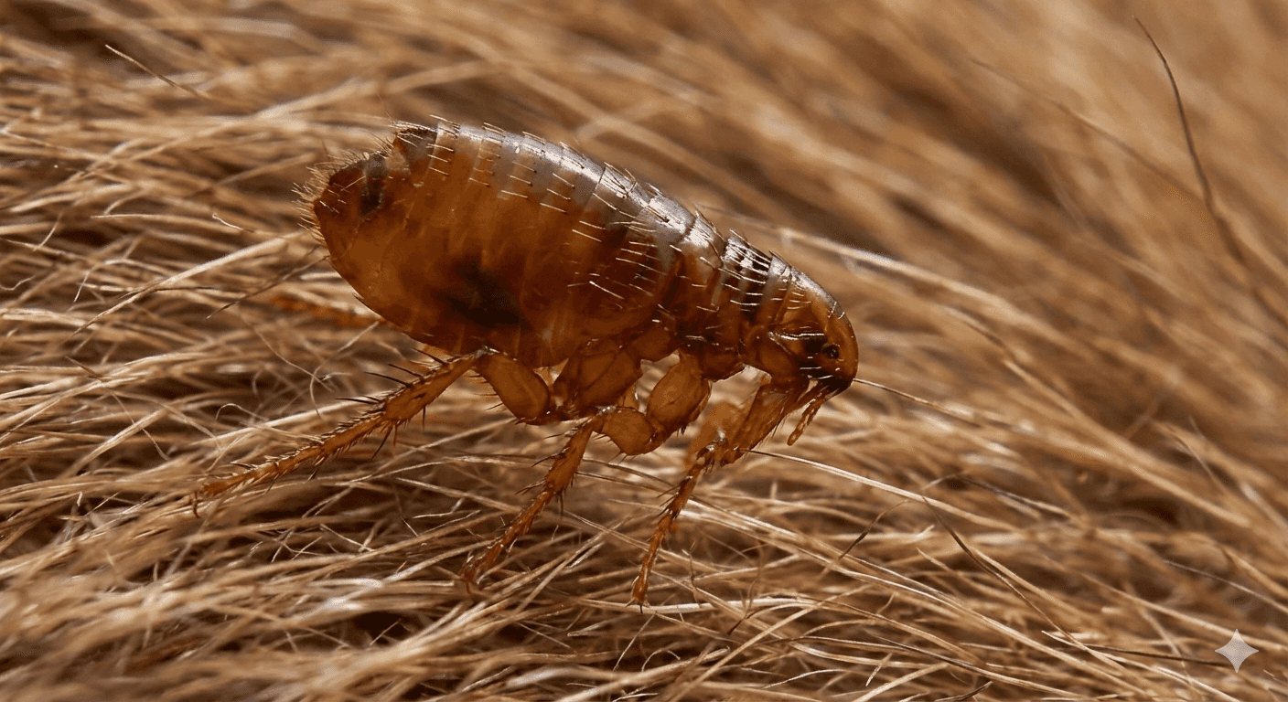Flea, a pest treated by Honorable Pest Control in Southeast Michigan